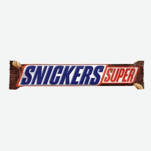 Шоколадный батончик Сникерс Супер 80 гр