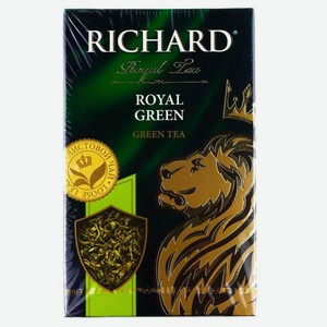 Чай RICHARD Зеленый Royal Green 90г к/уп