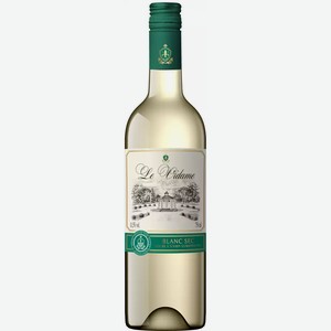 Вино ординарное ЛЕ ВИДАМ 8,5-15% БЕЛ. СУХ. 0,75Л, ,