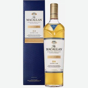Виски шотландский МАКАЛЛАН ДАБЛ КАСК ГОЛД 3 ГОДА 40% П/УП. 0,7Л, ,