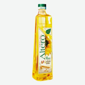 Подсолнечное масло Altero Vitality рафинированное с зародышами пшеницы 810 мл