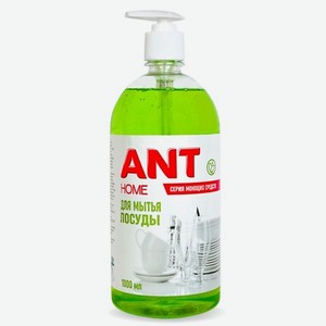 ANT Средство для мытья посуды с ароматом зеленого яблока 1000