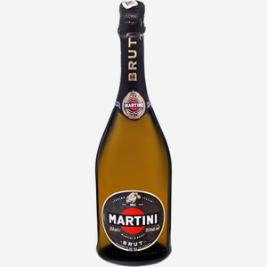 Вино игристое MARTINI Мартини Брют белое, Италия, 0.75 L