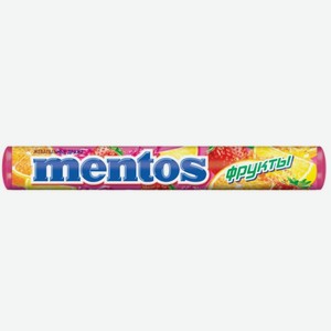 Жевательное драже Mentos «Фрукты» 37 г