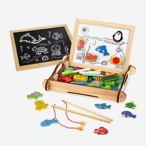 Набор для детского творчества Mapacha «Бизи-чемоданчик. Рыбалка»