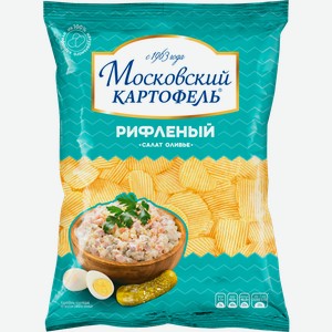 Чипсы Московский картофель салат Оливье 130г