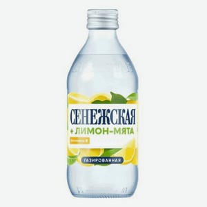 Вода питьевая «Сенежская» Лимон-лайм газированная, 330 мл