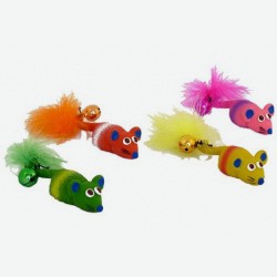 Papillon игрушка для кошек  Мышка с бубенцом  (20 г)