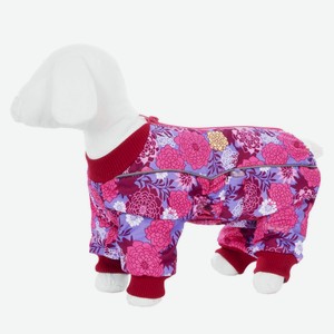 Yami-Yami одежда комбинезон для собак малых пород, на флисе с рисунком  цветы  (S)