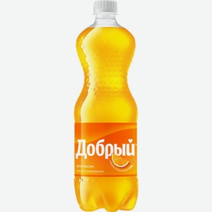 Напиток безалкогольный ДОБРЫЙ Апельсин ПЭТ, Россия, 1 L