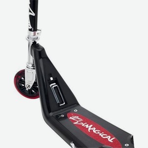 Самокат-скутер Imaginarium черный с красными ручками