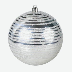 Украшение на елку Santa s World шар 12 см серебро артhp1201-01s02