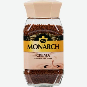 Кофе растворимый Монарх Crema, 95 г