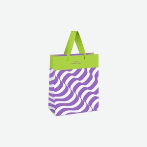 Пакет подарочный Meshu lavender Color Illusion 18х23х10 см матовая ламинация