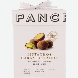 Драже Панкрасио Чоколатс фисташка карамель шоколад Панкрасио Чоколатс кор, 140 г
