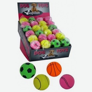 Papillon игрушка для собак  Неоновый мяч  (93 г)