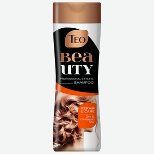 Шампунь Teo Beauty Repair & Care Восстановление и Уход для сухих и поврежд. волос, 350мл, Болгария