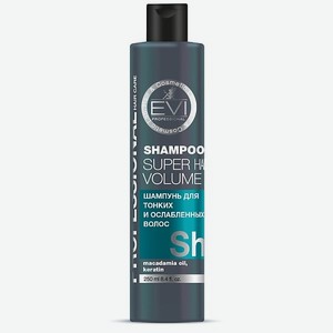 EVI PROFESSIONAL Шампунь  Объем и сила  для тонких и ослабленных волос