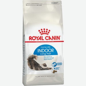 Royal Canin Indoor Long Hair сухой корм для длинношерстных кошек (400 г)