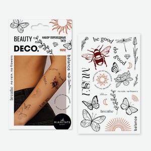 DECO. Набор переводных мини-тату by Miami tattoos (Muse)