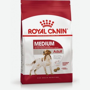 Royal Canin Medium Adult сухой корм для собак средних пород с 12 месяцев до 7 лет (15 кг)