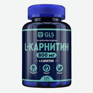 GLS PHARMACEUTICALS БАД к пище  L-карнитин 800 