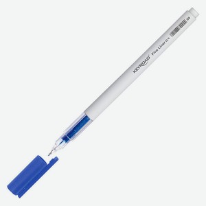 Ручка капиллярная KEYROAD Fineliner 0,4мм синяя, 1 шт