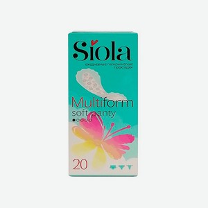 Ежедневные прокладки SIOLA Multiform, 20 шт