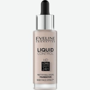Тональная основа Eveline Cosmetics Liquid Control жидкая тон 005 32мл
