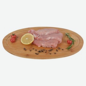 Шницель свиной Ашан охлажденный 0.3-0.6 кг
