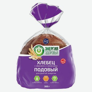 Хлеб Fazer Хлебец Подовый с зернами и семенами, 300 г