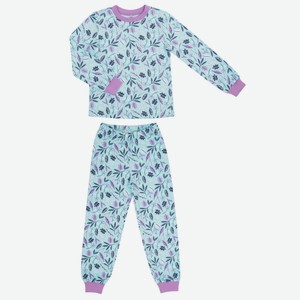 Пижама для девочки Barkito «Сновидения», ментолов (98-104)