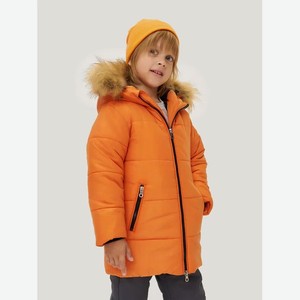 Куртка зимняя для мальчика Hola, оранжевый (110)