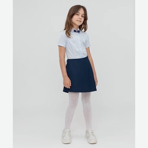 Юбка-шорты для девочки Button Blue, синие (122)