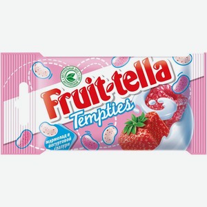 Мармелад жевательный Fruittella «Tempties» в йогуртовой глазури со вкусами малины, клубники 35 г