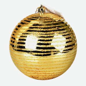 Украшение на елку Santa s World шар 12 см золото артHP1201-01S01