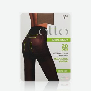 Женские колготки Atto Ideal Body Hips 20den , Miele , 2 размер