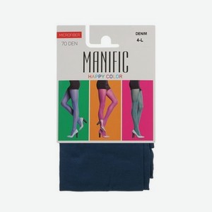 Женские колготки Manific Microfibra 70den Denim 4 размер