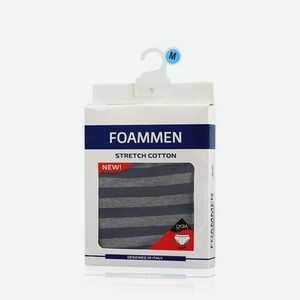 Мужские трусы - слипы Foammen Fo80502-1 серые M