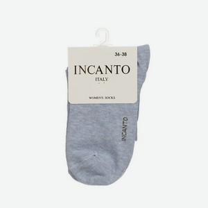 Женские однотонные носки INCANTO IBD733003 Azzurro р.36-38