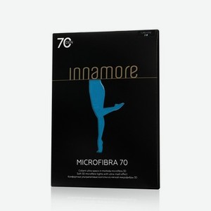 Женские колготки Innamore MICROFIBRA 70den Turchese 2 размер
