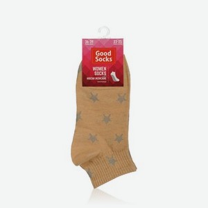 Женские носки Good Socks трикотажные , укороченные , с рисунком SN19/24