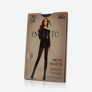 Женские колготки INCANTO Micro velvet 70den , Cappuccino , 2 размер