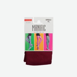 Женские колготки Manific Microfibra 70den Bordeaux 4 размер
