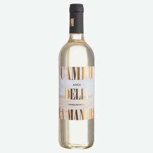 Вино белое Campo delia la Mancha Airen сухое 9-11%, 0.75 л