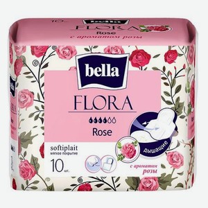 Прокладки гигиенические Bella Flora Rose Роза 10 шт