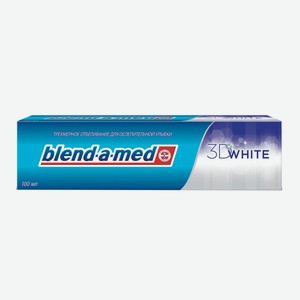 Зубная паста Blend-a-med 3d white отбеливание, 100 мл