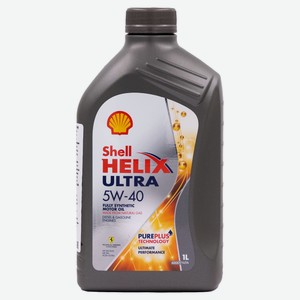 Масло моторное Shell Helix Ultra синтетическое 5W-40, 1 л