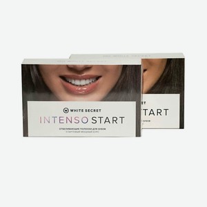WHITE SECRET Полоски для домашнего отбеливания зубов  Intenso Start  7
