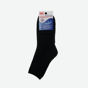 Женские носки Красная ветка с компрессионной резинкой C957 черные р.23-25